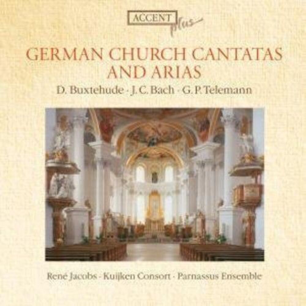 Ren  Jacobs - German Church Cantatas & Arias  CD
